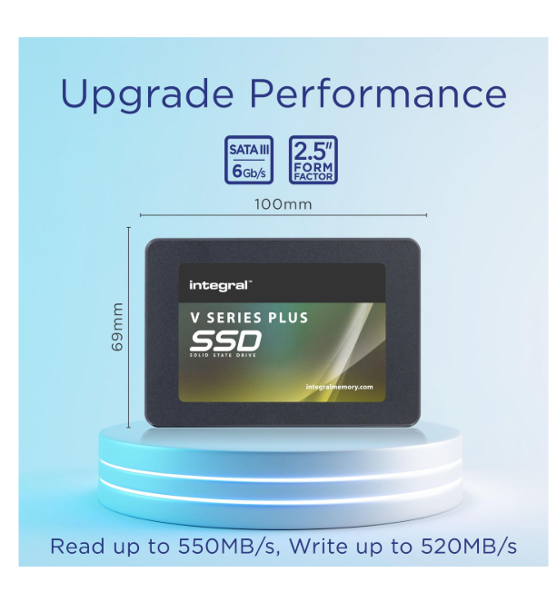 Integral V Series Plus SSD 2.5 inç 512GB, pamja 2