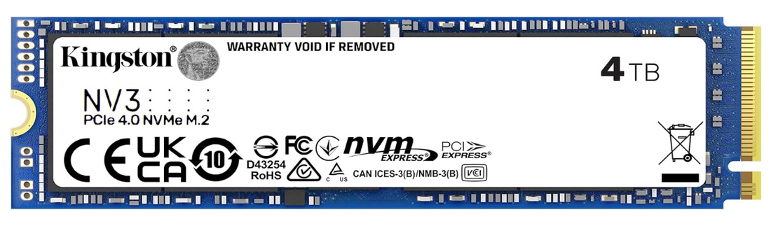 Kingston NV3 SSD M.2 NVMe 4TB