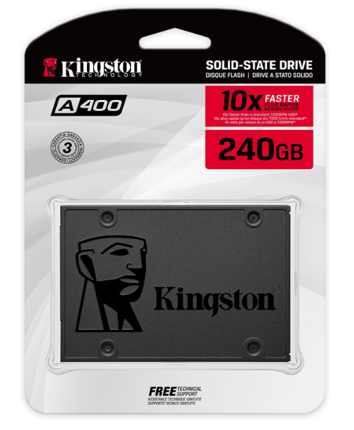 Kingston A400 SSD 240GB SATA 2.5", pamja 3