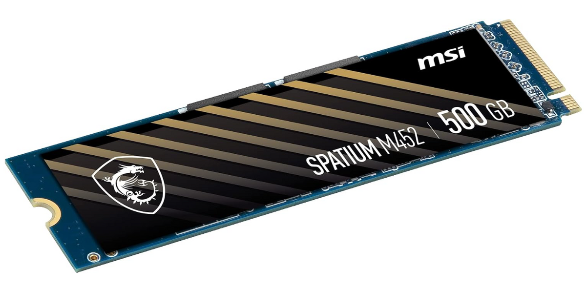 MSI Spatium M452 SSD 500GB M.2 NVMe