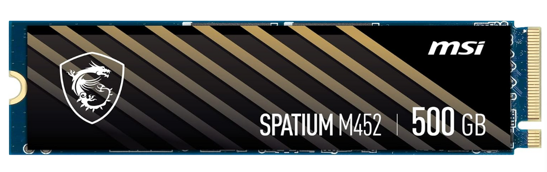 MSI Spatium M452 SSD 500GB M.2 NVMe, pamja 2