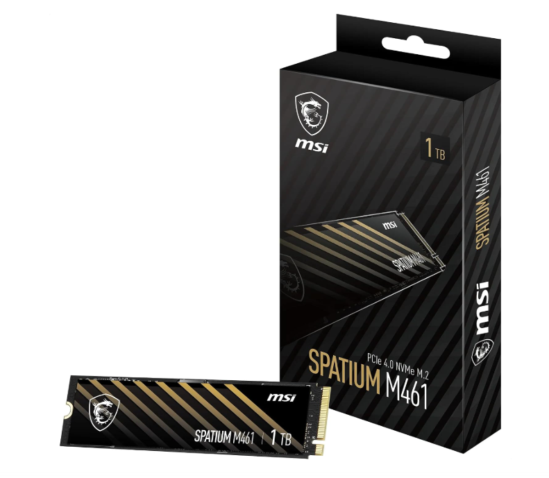 MSI Spatium M461 SSD 1TB M.2 NVMe