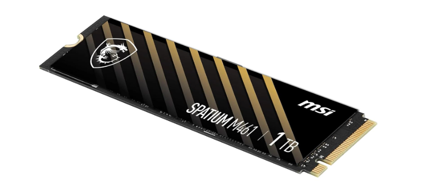 MSI Spatium M461 SSD 1TB M.2 NVMe, pamja 3