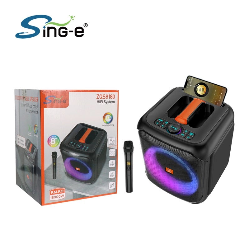 ZQS 8180 Portable Wireless Party Speaker 20W