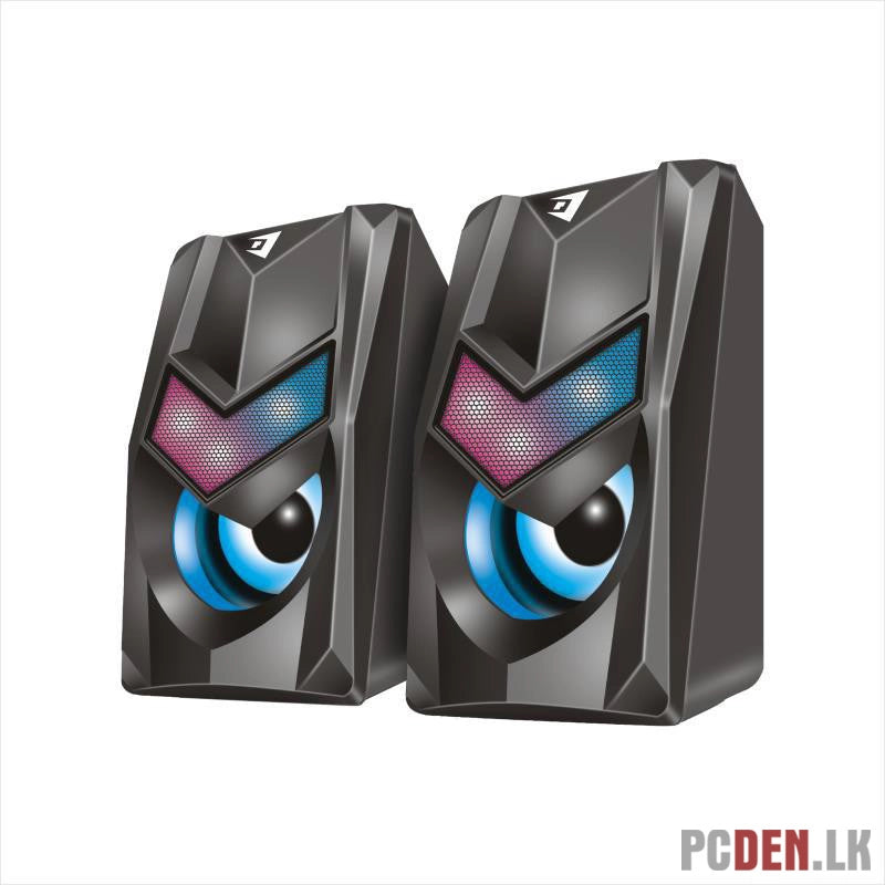 Jertech S3 Wonderful Zmadhues Zëri 2.0 USB me 3.5 mm dhe Ndriçim