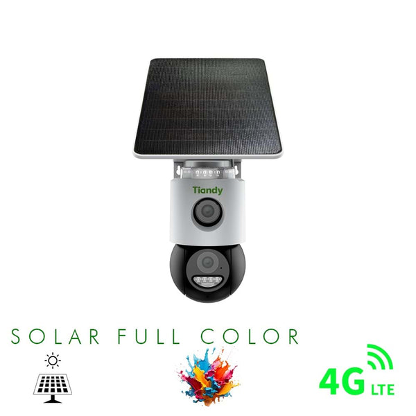 Tiandy 6MP Fixed Color Maker 4G PT Camera – Model: TC-H363U