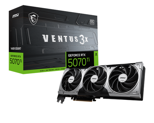 MSI GeForce RTX 5070 Ti 16GB Ventus 3X OC