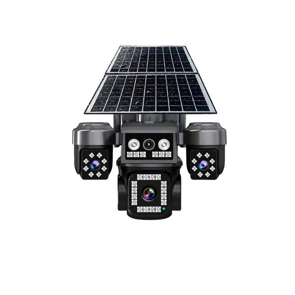 Kamerë Solare 4G me 3 Pamje YOOSEE, Kamerë Sigurie me Energji Diellore