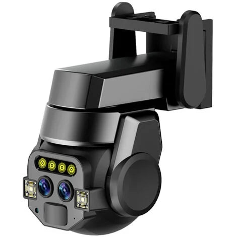 Kamer WI-FI 3+3MPX 10X ZOOM resistente ndaj kushteve atmosferike +Qip 32gb – Kamerë Sigurie WiFi