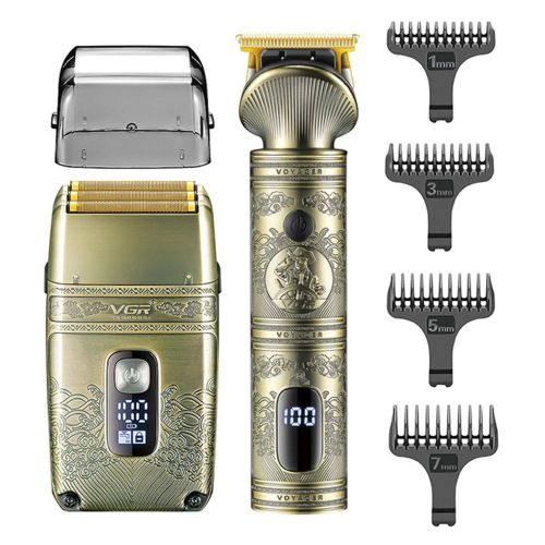 VGR V-649 Set Trimer & Rroje – Makinë Qethjeje