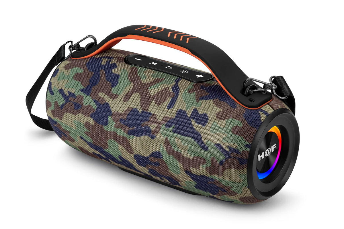 H@F GU-133 Altoparlant Portativ me Karikim Solar dhe Bluetooth – Zmadhues Zëri Bluetooth, pamja 2