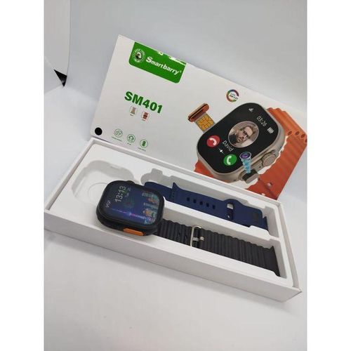 Smartberry SM401 4G Smartwatch me SIM Card, Kamerë të Integruar dhe 2 Rripa për Android/iOS