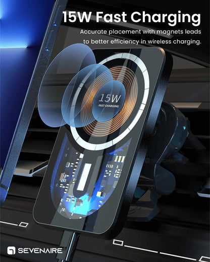 Mbushes dhe mbajtes teleefoni per vetur me magnet -15W