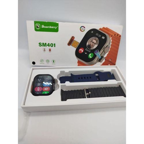 Smartberry SM401 4G Smartwatch me SIM Card, Kamerë të Integruar dhe 2 Rripa për Android/iOS