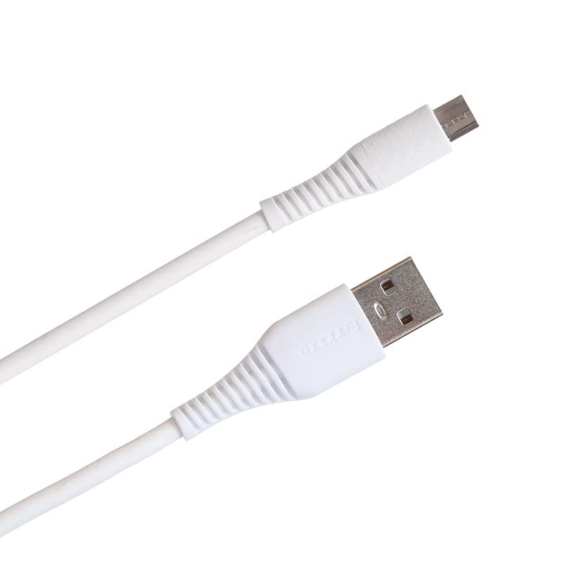 Earldom EC-068M Kabëll Karikimi Micro USB – White – Karikues