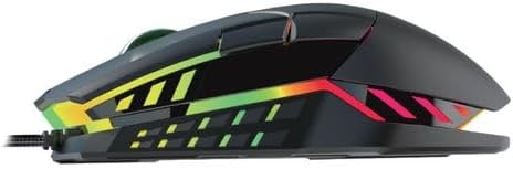 Jertech JR870 Shadow Maus Gaming RGB me Kabllo, 4800 DPI, 7 Butona