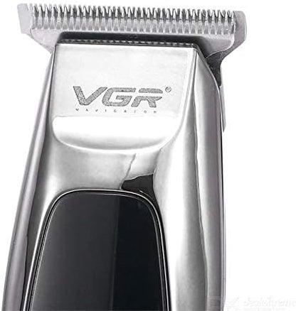 VGR V-093 Makinë e vogël për flokë dhe mjekër me teh inox, motor 4500 RPM dhe 120 minuta punë