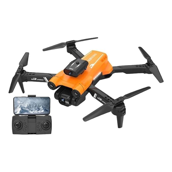 Dobariya Enterprise P12 Pro Drone – Kamera Dual 4K & 1080P, WiFi HD 1080P FPV, 9-10 Min Fluturim – Dron me Kamerë, pamja 2