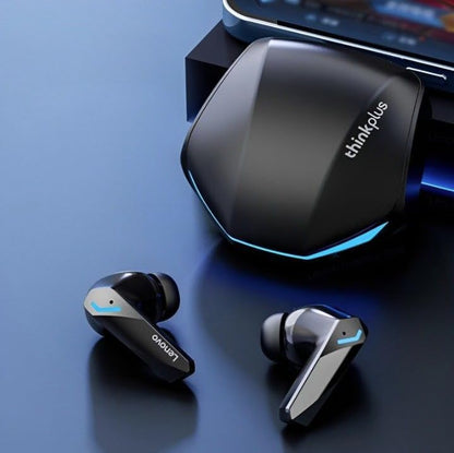 Lenovo GM2 Pro True Wireless Gaming Earphones, Kufje Gaming TWS Bluetooth me Mikrofon dhe Kuti Karikimi