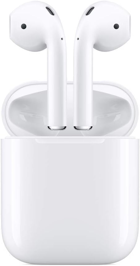 Apple AirPods 2 Gjenerata e 2-të, kufje wireless profesionale me çip H1, Bluetooth 5.0 dhe deri në 24+ orë autonomi