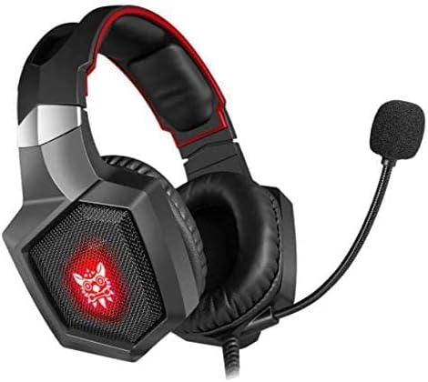 ONIKUMA K8 Kufje Gaming me Driverë 50 mm, Mikrofon dhe Ndriçim LED