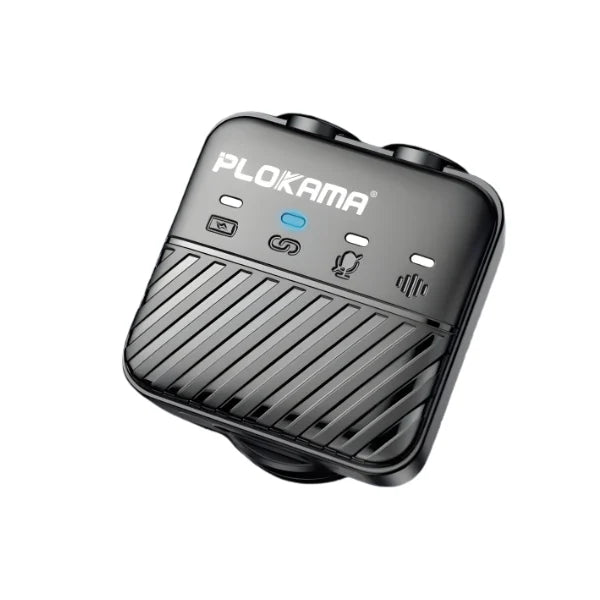 Mikrofon Lavalier Wireless i Dyfishtë Plokama VM-80 për Telefon, Intervista dhe Live Streaming