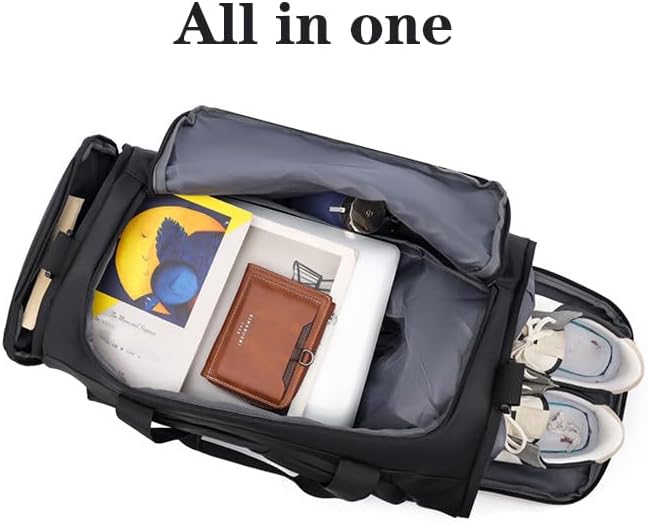 Çantë Sportive Udhëtimi Waterproof me Ndarje për Këpucë