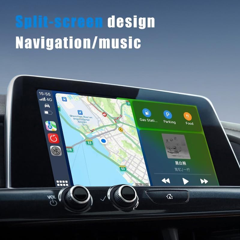 Wireless CarPlay Adapter 2-in-1 – Për të gjitha veturat që mbështesin CarPlay (Plug & Play), pamja 3