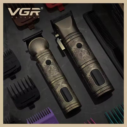 VGR V-670 Set Makine e Madhe dhe Makine e Vogel me 12 Krehëra dhe Ekran LED