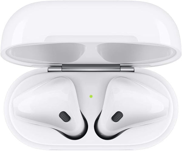 Apple AirPods 2 Gjenerata e 2-të, kufje wireless profesionale me çip H1, Bluetooth 5.0 dhe deri në 24+ orë autonomi