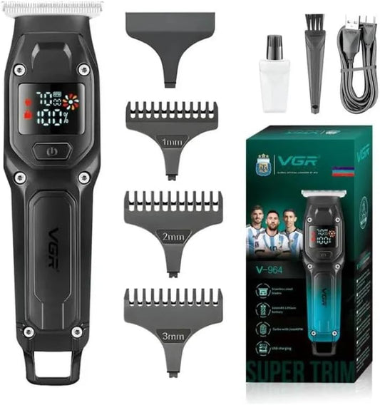 VGR V-964 Makinë e vogël profesionale me teh T inox, motor 7000 RPM, bateri 600 mAh dhe 100 minuta punë