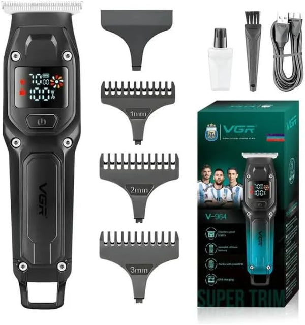 VGR V-964 Makinë e vogël profesionale me teh T inox, motor 7000 RPM, bateri 600 mAh dhe 100 minuta punë