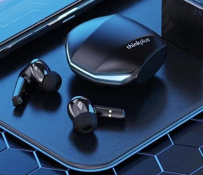 Lenovo GM2 Pro True Wireless Gaming Earphones, Kufje Gaming TWS Bluetooth me Mikrofon dhe Kuti Karikimi