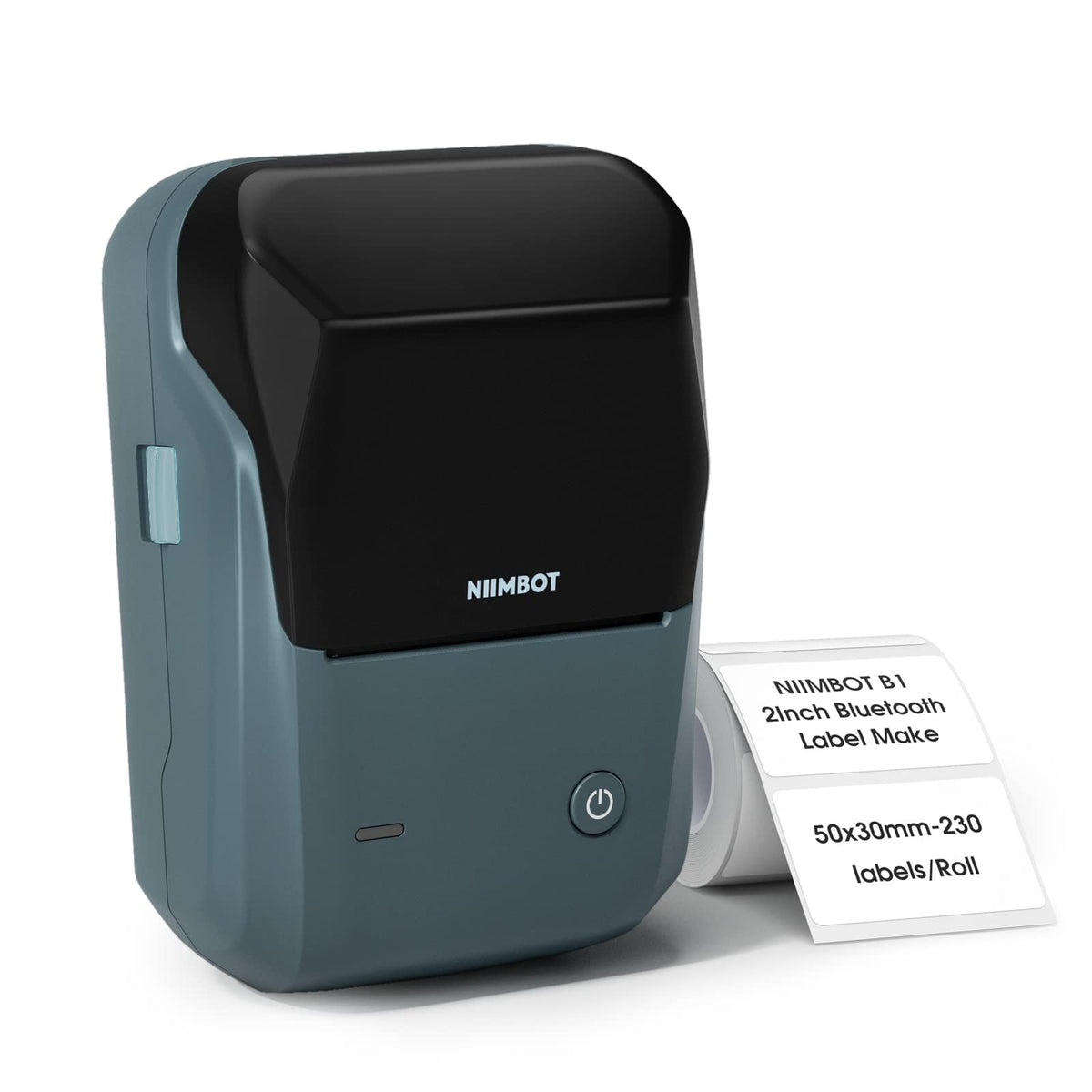 NIIMBOT B1 Printer Termik Portativ për Etiketa 203 DPI, Bluetooth, 20–50 mm + 1 Rrotull Etiketa