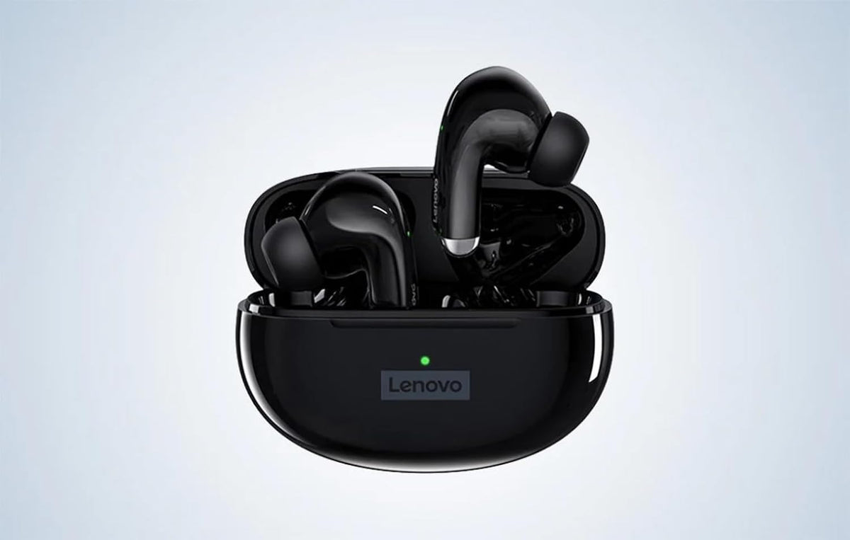 Lenovo Thinkplus LP5 Pro Kufje TWS Wireless Bluetooth, In-Ear, me Mikrofon dhe Kuti Karikimi, pamja 2