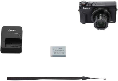 Canon PowerShot G7 X Mark III Aparat Digjital 20.1MP me Sensor 1.0", Video 4K, Lens 24-100mm f/1.8-2.8 dhe Wi-Fi/Bluetooth