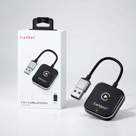 Earldom ET-CP04 2-in-1 Wireless CarPlay & Android Auto Adapter
