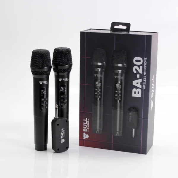 D20B Mikrofon Wireless Karaoke me Bluetooth, Bateri të Integruar dhe Efekte Zëri