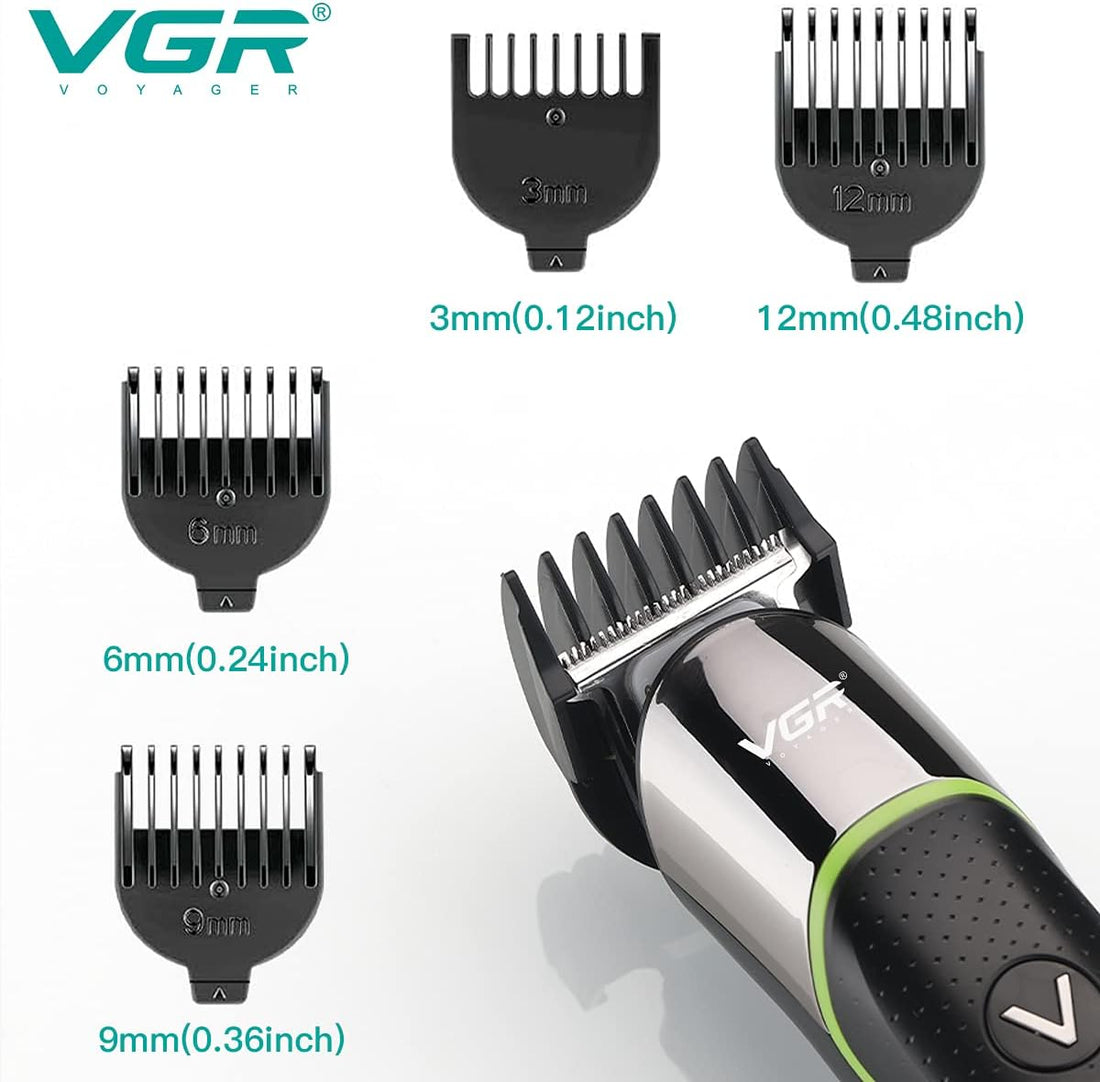 VGR V-191 Makinë e vogël (trimmer) për flokë dhe mjekër me teh inox, bateri 500 mAh dhe 100 minuta – Makinë Qethjeje, pamja 4