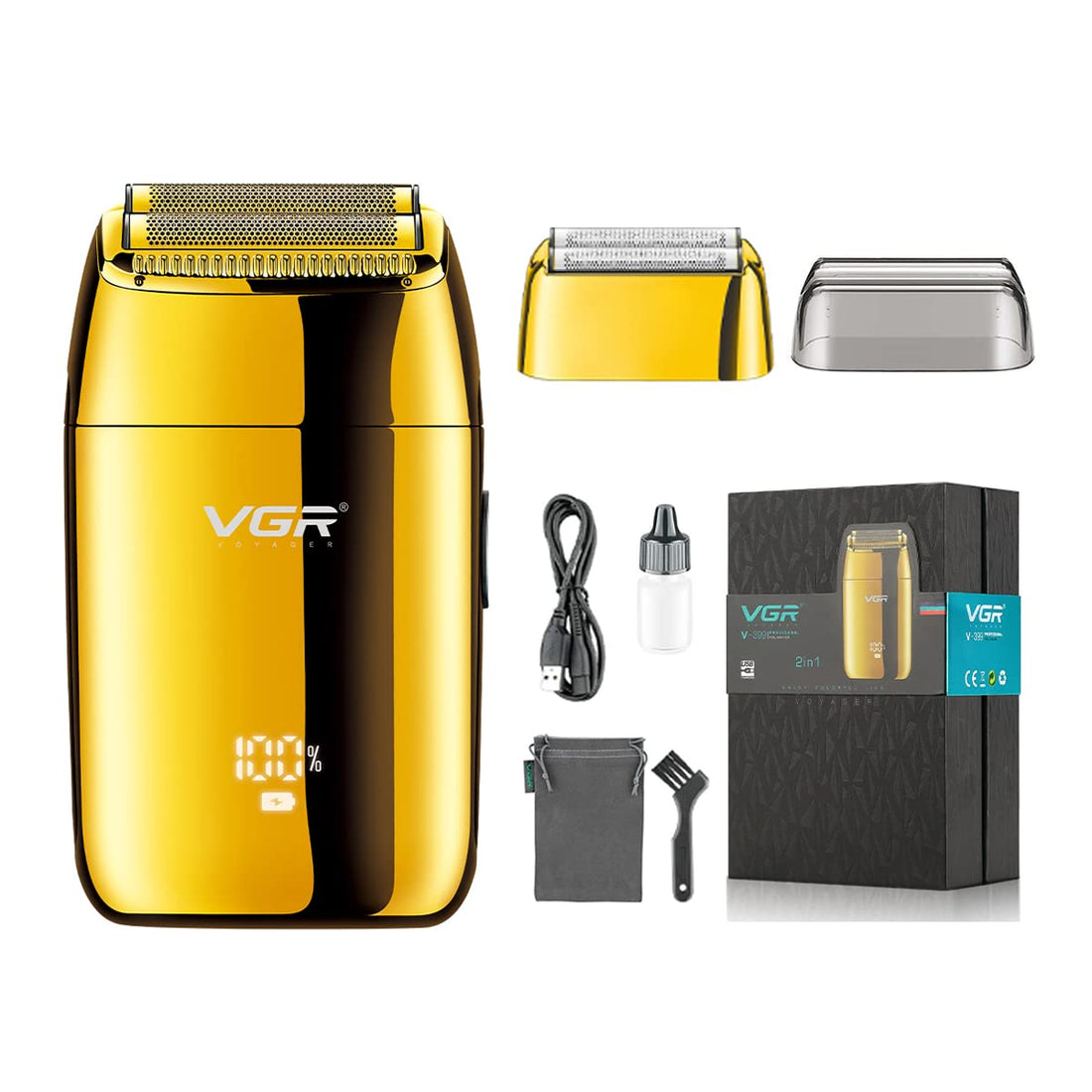 VGR V-399 Electric Shaver – Makinë Rroje