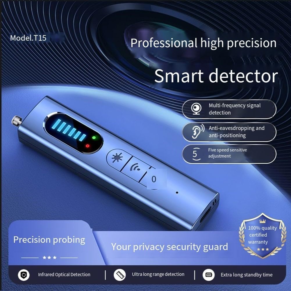 T15 Intelligent Detector – Detektor Sinjali, Kamerash të Fshehta dhe GPS