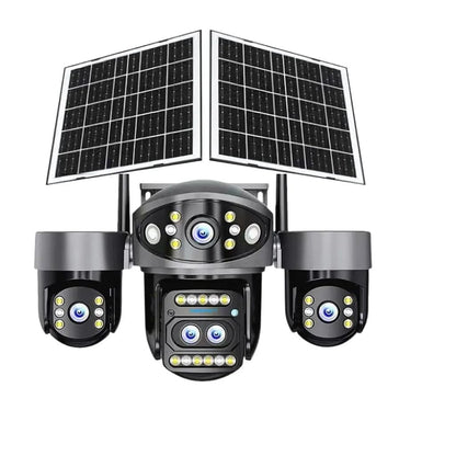 Xuga Cybernautt X16B Kamerë Sigurie Solar 4G me 4 Lente, 16MP, Zoom 10X, PTZ 355°, Bateri 12000mAh, Night Vision dhe H.265+