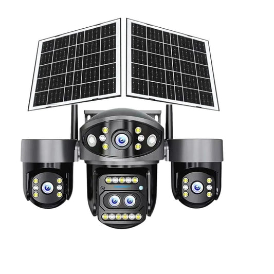 Xuga Cybernautt X16B Kamerë Sigurie Solar 4G me 4 Lente, 16MP, Zoom 10X, PTZ 355°, Bateri 12000mAh, Night Vision dhe H.265+
