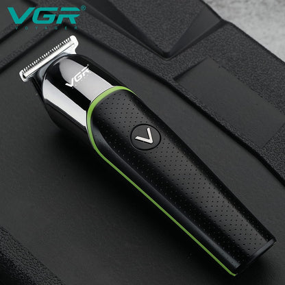 VGR V-191 Makinë e vogël (trimmer) për flokë dhe mjekër me teh inox, bateri 500 mAh dhe 100 minuta punë