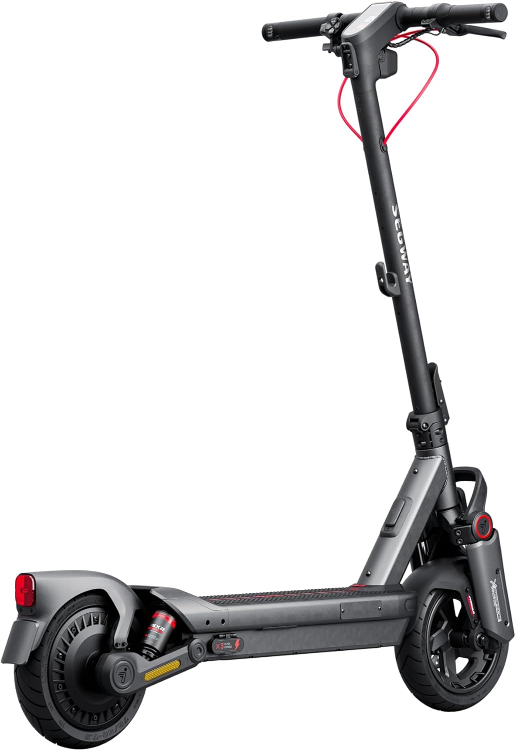 Ninebot Segway MAX G3 Skuter Elektrik 25 km/h me Autonomi 80 km, Motor 2000W, Goma 11 Inç, Pezullim Para/Prapa dhe Apple Find My