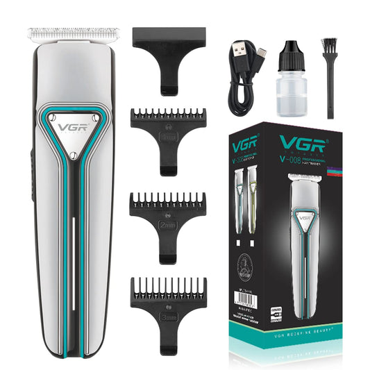 VGR V-008 Makinë e vogël (trimmer) me teh T prej çeliku inox, motor 6300 RPM dhe 120 minuta punë