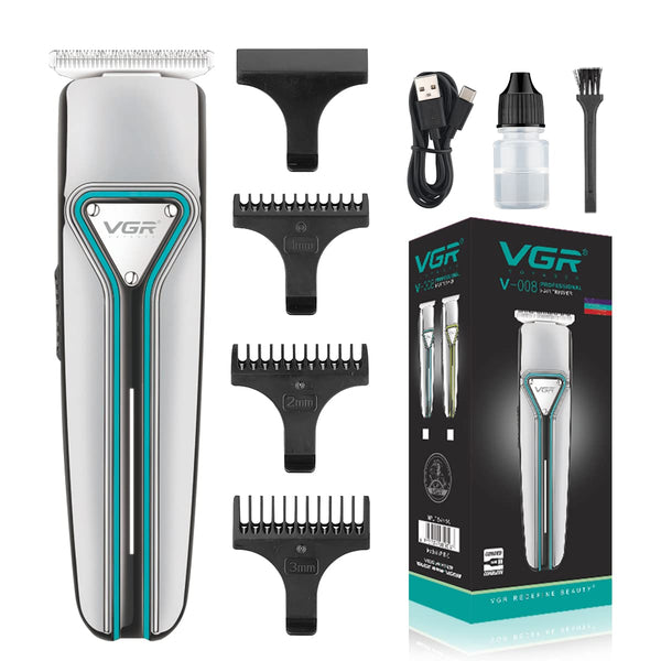 VGR V-008 Makinë e vogël (trimmer) me teh T prej çeliku inox, motor 6300 RPM dhe 120 minuta punë