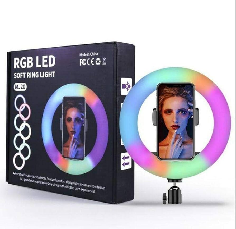 Ringlight 26CM – Me Këmbë MJ-26-B – Dritë Profesionale