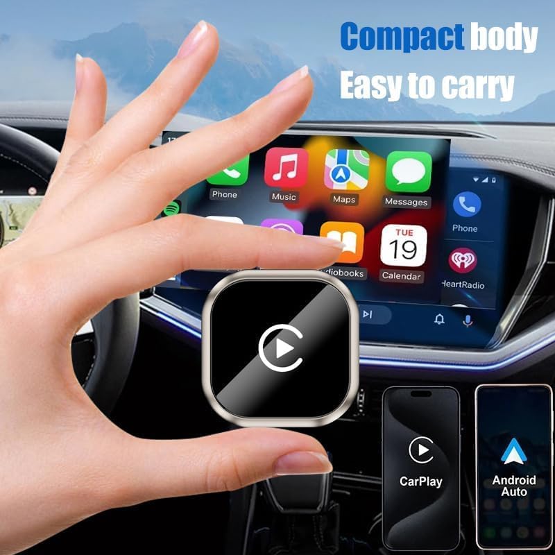 Wireless CarPlay Adapter 2-in-1 – Për të gjitha veturat që mbështesin CarPlay (Plug & Play), pamja 4