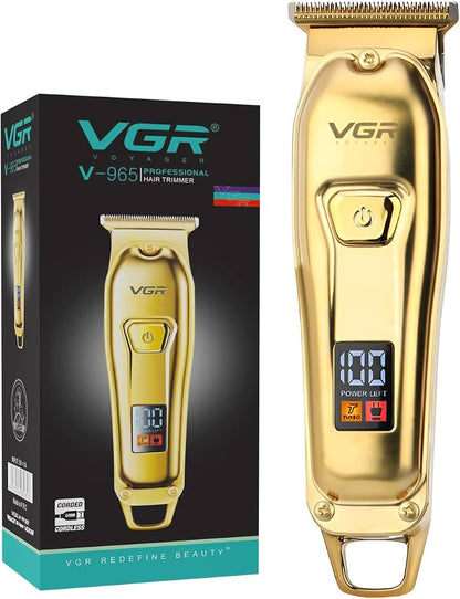 VGR V-965 Makinë e vogël profesionale me teh T inox, bateri 600 mAh dhe 120 minuta punë